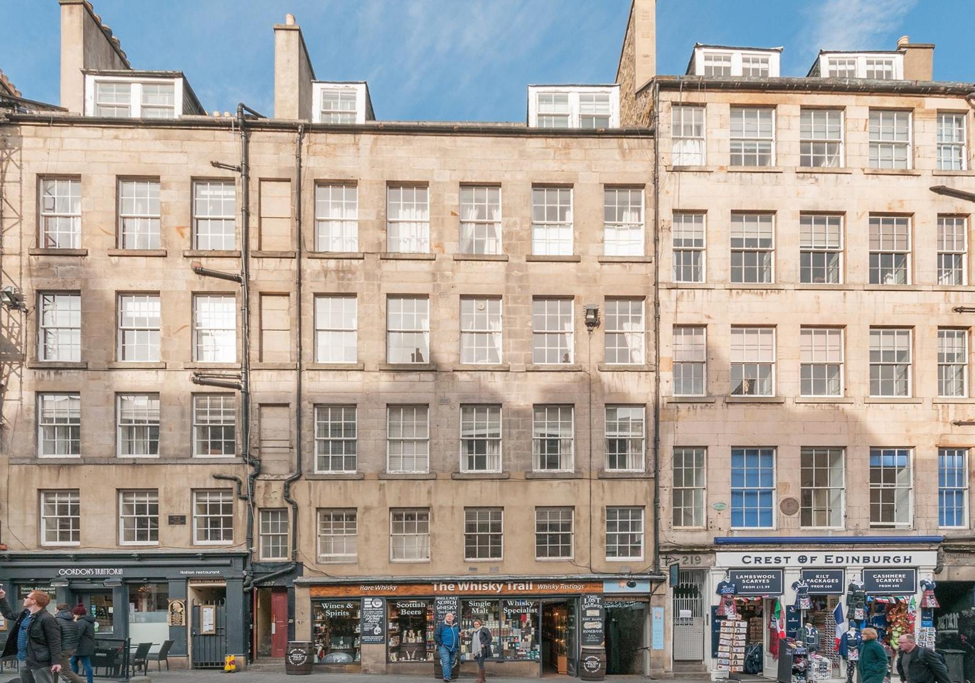 High Street Apartment Edinburgh Bagian luar foto